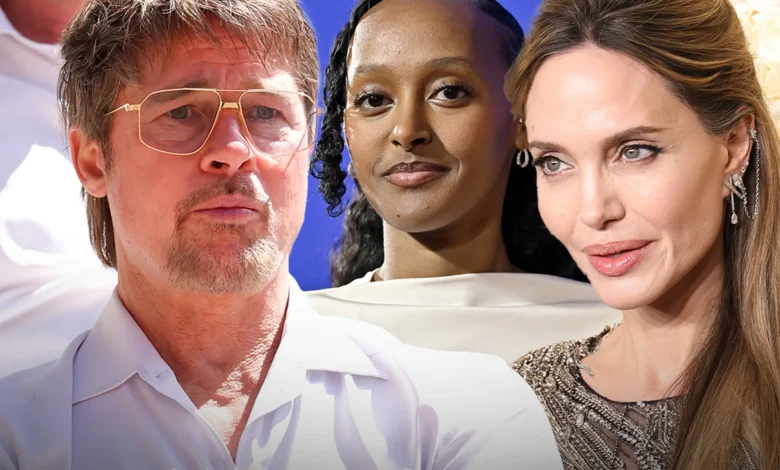 Zahara, la fille d&rsquo;Angelina Jolie et de Brad Pitt, abandonne légalement le nom de famille de son père.