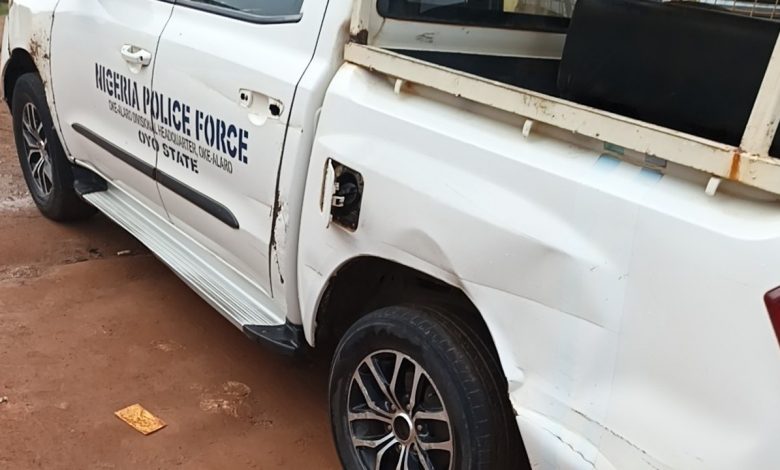 Véhicule de patrouille de la police nigériane, photo d’archive