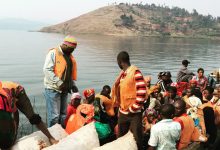 Bateau sur le lac Kivu, photo d’archive