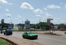 Rond-point de Daloa, photo d’archive
