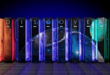 Le supercalculateur Discover de la NASA, illustration informatique