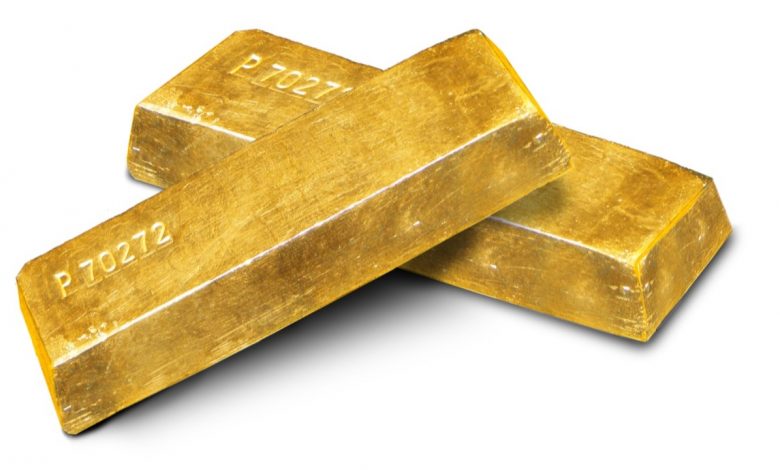 Lingots d’or, photo d’illustration