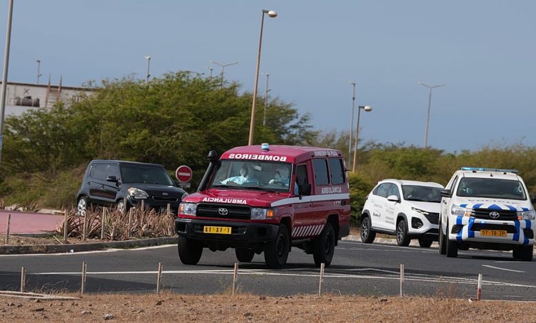 Photo d’archives d’une ambulance à Praia, au Cap-Vert