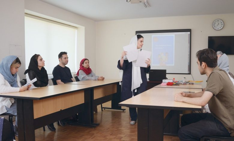 Cours de français au Centre de langue française de Téhéran