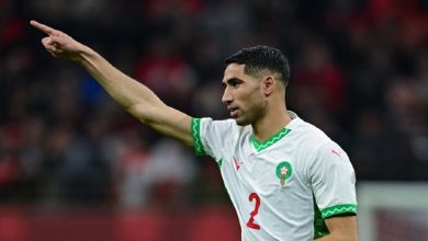 Achraf Hakimi sous le maillot du Maroc, photo d’archives