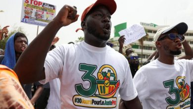 Des manifestants contre la vie chère au Sénégal
