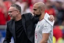 Sofyan Amrabat sous le maillot du Maroc