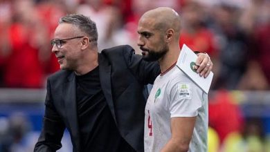 Sofyan Amrabat sous le maillot du Maroc