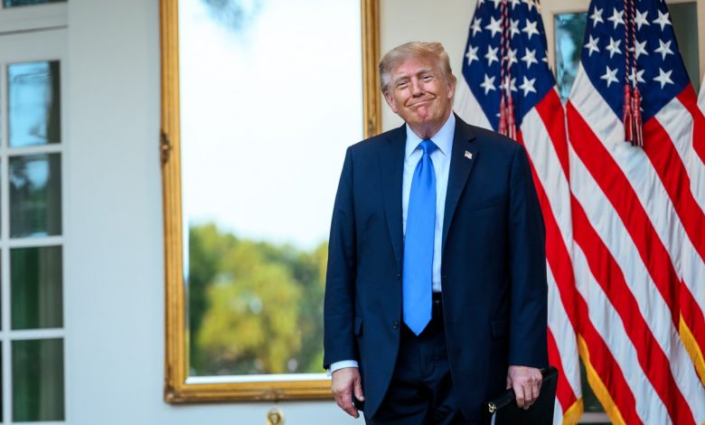 Donald Trump à la Maison Blanche en septembre 2026