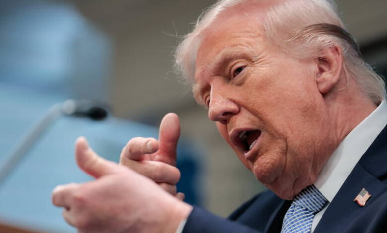 US President Donald Trump holds presser amid Iran war
