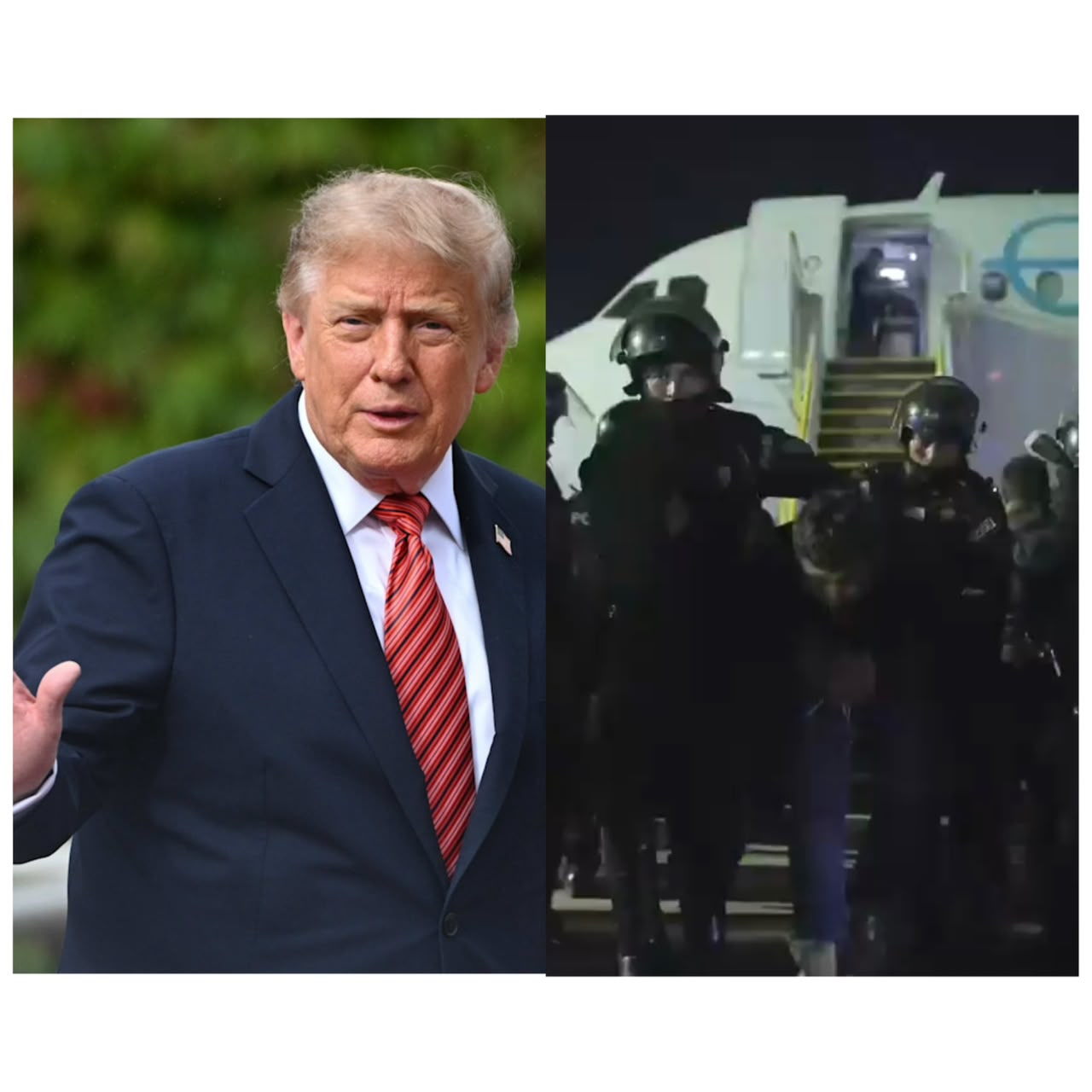 Trump partage des vidéos glaçantes de condamnés envoyés dans la méga-prison du Salvador