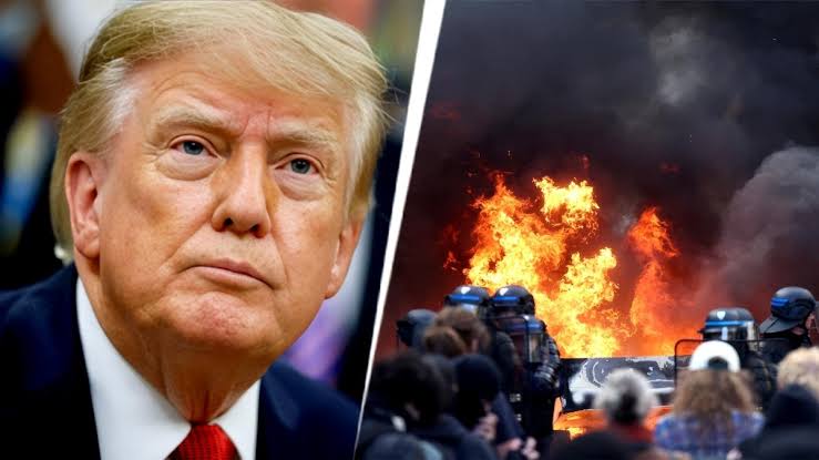 Violences en France – Donald Trump brise le silence et avertit Macron