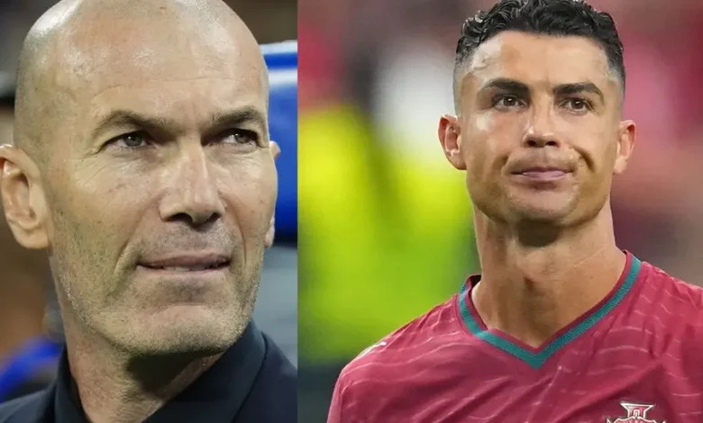 Zidane vient à la rescousse de Cristiano