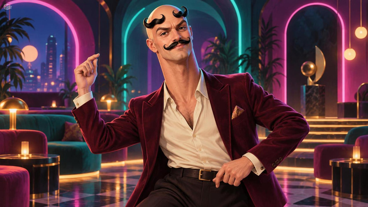 Benjamin Stachio : le danseur viral aux trois moustaches serait créé par IA