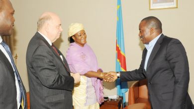Joseph Kabila lors d’une rencontre officielle à Kinshasa en 2013