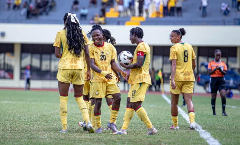 Joueuses des Black Queens lors du match contre Maurice