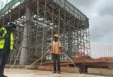 Chantier de la ligne de bus électriques Yopougon-Bingerville