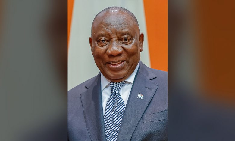 Cyril Ramaphosa, portrait officiel de 2024