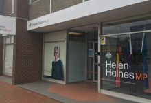 Bureau de la députée Helen Haines à Wangaratta, photo d’archive