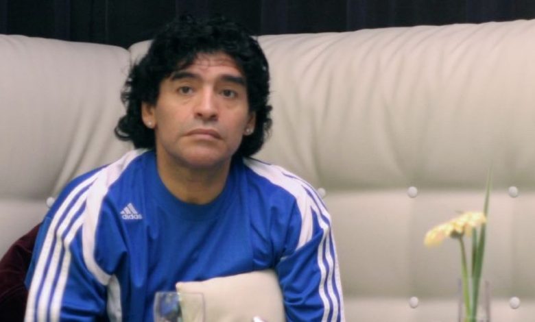 Diego Maradona en 2006, photo d’archive