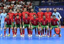 Équipe nationale marocaine de futsal pendant la CAN 2026, photo d’archive du 12 octobre