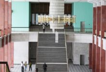 Intérieur du Palais du Peuple à Kinshasa en 2011