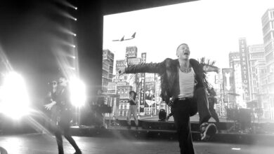 Macklemore en concert à Londres en 2018