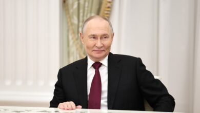 Vladimir Poutine au Kremlin le 2 décembre 2025