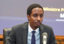 Gassim Chérif Mahamat lors de sa prise de fonction en janvier 2025