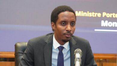 Gassim Chérif Mahamat lors de sa prise de fonction en janvier 2025