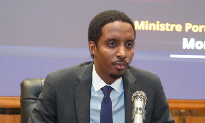 Gassim Chérif Mahamat lors de sa prise de fonction en janvier 2025