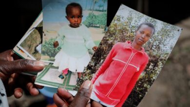 Photographies d’Agnes Wanjiru tenues par sa sœur en novembre 2021