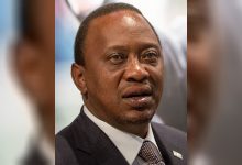 Portrait d’archive d’Uhuru Kenyatta en 2015