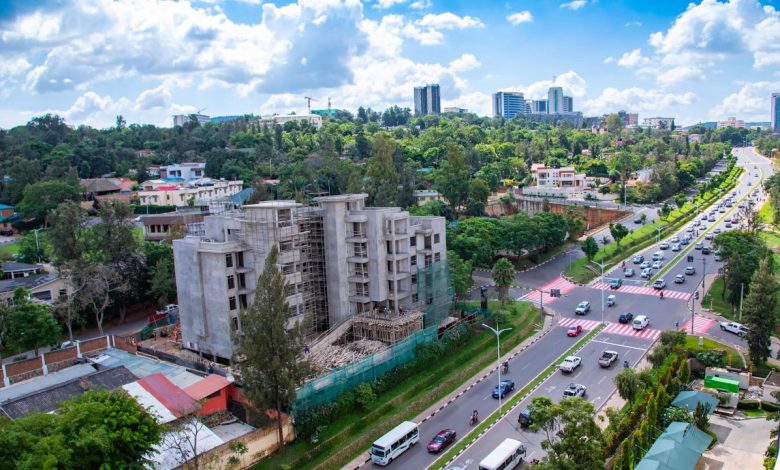 Vue de Kigali au Rwanda en 2018, photographie d’archive
